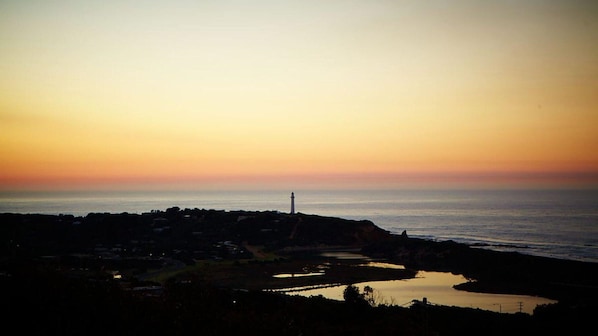 Vue depuis l’hébergement