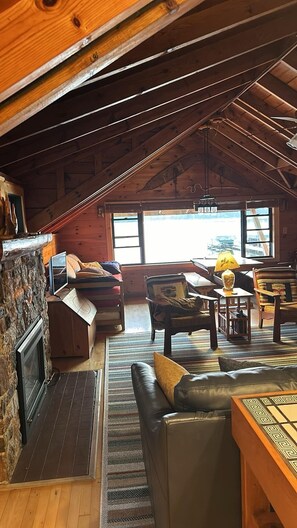 Upstairs Fireplace