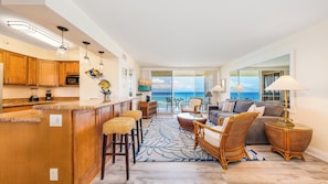 DIRECT OCEANFRONT LANAI FROM 12th FL PEHTOUSE