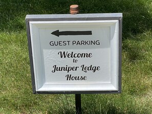 "Welcome" warmly extended to our guests!