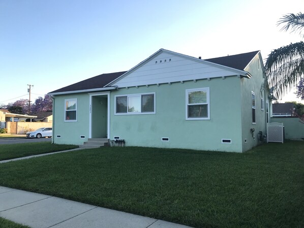 Front of the house