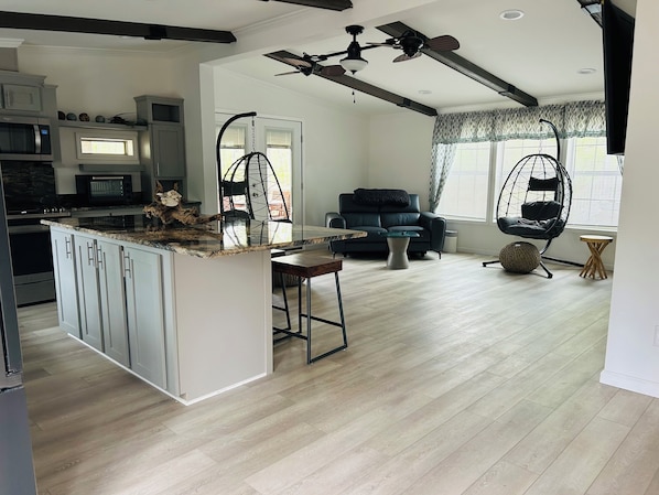 large open floor plan