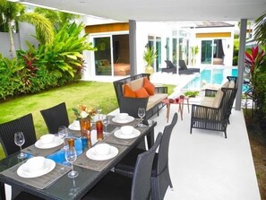 Restaurang utomhus