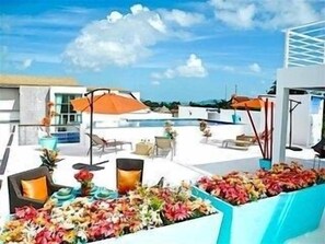 Very nice with a beautiful terrace