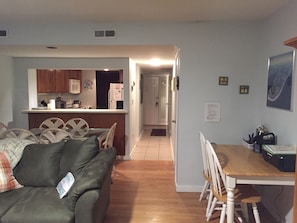 Living Room, Dining Area to Kitchen