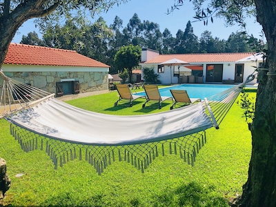 Puro lazer no sossego do campo na companhia da família ou amigos 