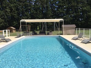 Holiday rental FONTVIEILLE house to rent pool