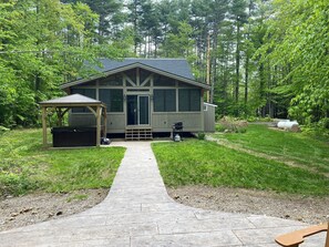 View from fire pit 