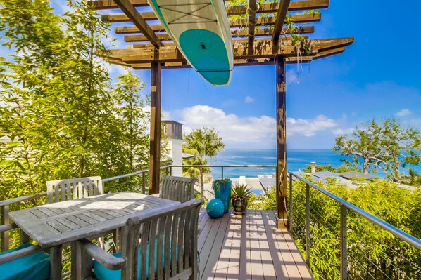 Deck, view, awesome sunsets
