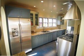 The modern kitchen is the heart of the house.