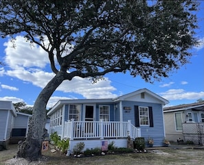 Parking is available on side of house