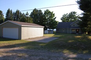 Back yard looking from neighboring yard