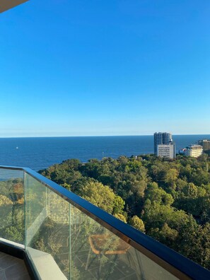Vista del balcone