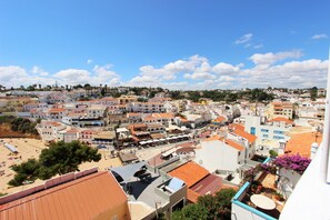 Blick von der Unterkunft