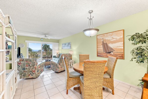 SWEEPING DIRECT OCEAN VIEWS! New living room furniture! Lovely open living area
