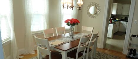 Light Filled Dining Room - Kitchen in Rear