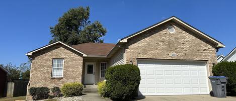 Single Family with 2 car garage