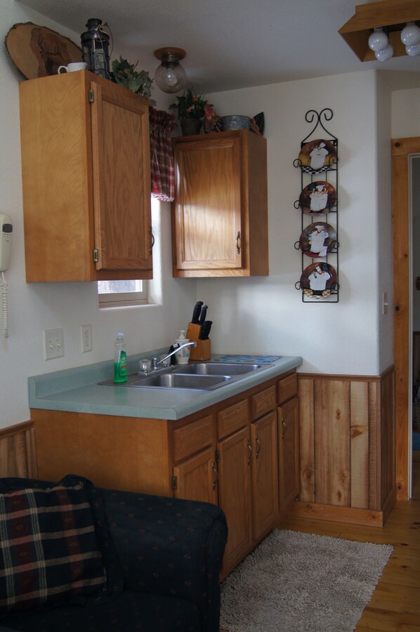 Cabin 5 kitchen