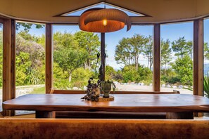 Dining room in main lodge 