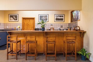 Breakfast bar in main lodge 