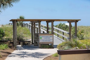 Private Beach Entrance