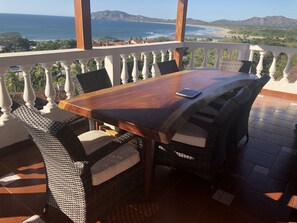 View of Playa grande from the balcony