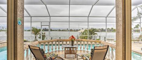 Cape Coral Vacation Rental | 3BR | 2.5BA | 2,060 Sq Ft | Steps to Enter