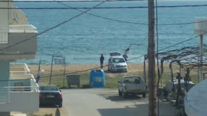 balcony view to Brasidas bay