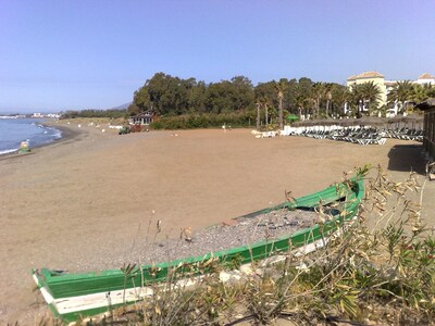 A short walk to the beach