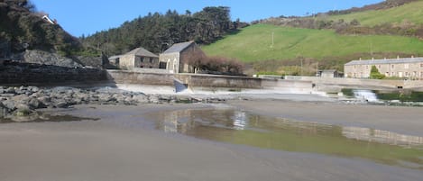 View from beach