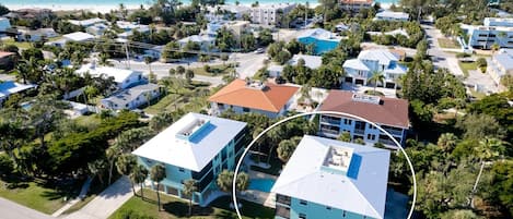 Aerial View of Building