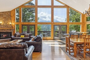 Stunning views from picture frame windows