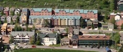 Sweetwater Lift Lodge tucked up against beautiful Park City Mountain Resort