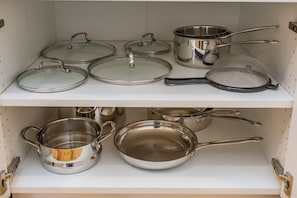 Pots and pans for your use!