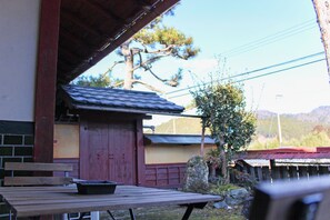 Side entrance