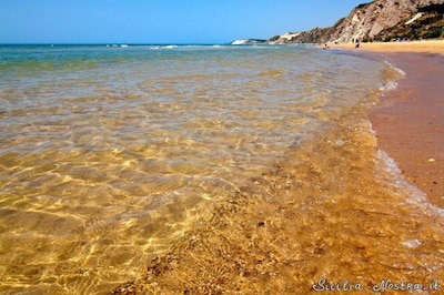 APPARTAMENTO FINE E CONFORTEVOLE A DUE PASSI DAL MARE IMMERSO IN UN GIARDINO LUSSUREGGIANTE.