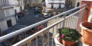 View of the public car park on Via Trento and Trieste.