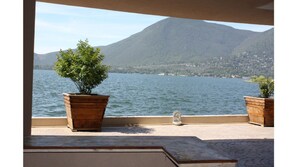 Lake View from private entrance and patio