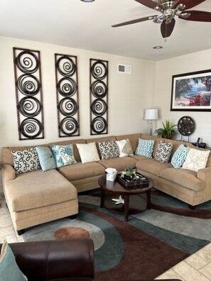 Comfy living room for your family