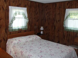 Bedroom #1 - master bedroom, queen bed downstairs.