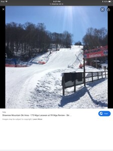 Breathtaking mountain views of Shawnee Valley Ski Resort.