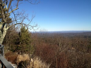 view from front deck 