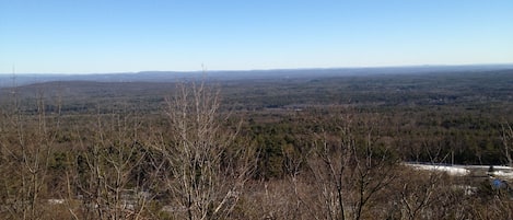 view from front deck 