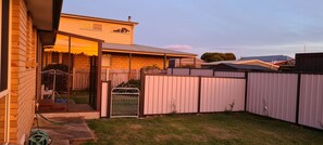 Car parking area and safe enclosure for your dog