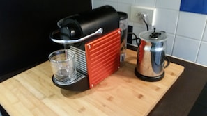 Kaffe och/eller kaffebryggare