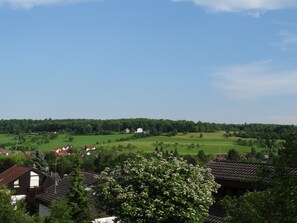 Ausblick vom Balkon