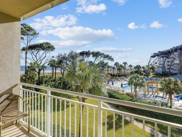 2nd Floor Balcony Views from 6207 Hampton Place