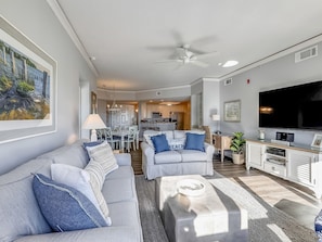 Living Room, Dining Area and Kitchen at 6207 Hampton Place