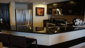 Presidential suites kitchen!
