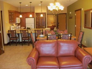 Large unit kitchen